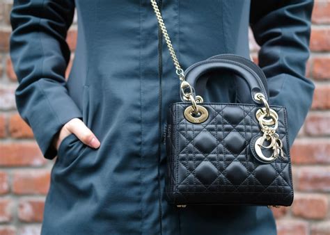 mini lady dior lambskin bag